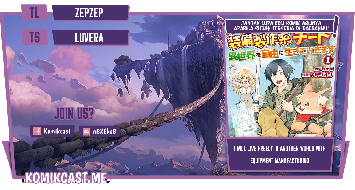 I will Live Freely in Another World with Equipment Manufacturing Cheat chapter 19